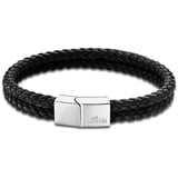 Lotus LS2011-2/1 Herren Leder-Armband Schwarz