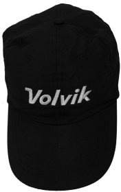 Volvik Cap schwarz Logo vorne