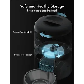 PETLIBRO PL-AF005-91B GRANARY AUTOMATIC FEEDER 3L Schwarz Futterautomat