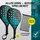 #DoYourFitness #DoYourSports Padel Schläger Starterset, | zwei Padelschläger Ball und Netz - Schwarz
