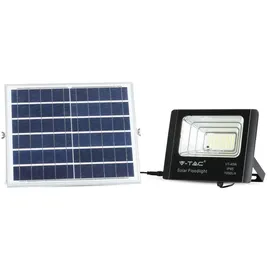 V-Tac VT-40W Solarscheinwerfer mit Solarpanel - LED-Solarleuchte, Strahler, 16 W, 1050 lm, 4000K