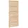 vidaXL Scheunentür rechts 100 x 208 cm beige
