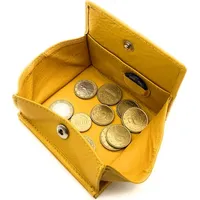 Jockey Club echt Leder Geldbörse Portemonnaie Wiener Schachtel RFID Schutz gelb
