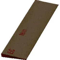 Schleiffeile Messer EK 25x3/1x100mm mittel