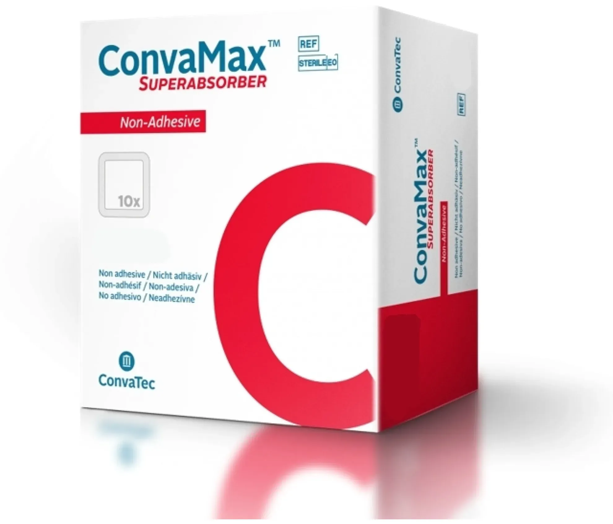 CONVAMAX Superabsorber nicht adhäsiv 10x20 cm 10 ST 422568