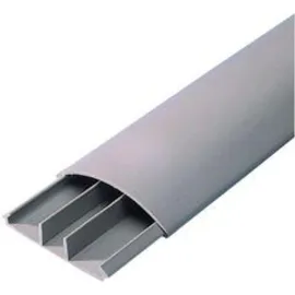 REV Ritter REV Aufbodenkanal 12x50 2 m, m.3 Kamme, grau