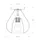 Fabas Luce Deckenleuchte 1xE27 3481-61-126 Grau/Lila/Transparent