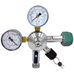 Druckminderer, Druckregler, Druckreduzierventil - Stickstoff (N2), 1-leitig, 3 bar