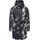 Ragwear Damen, Wintermantel Warmer Parka mit Teddyfell wasserdicht und atmungsaktiv Holstic Print YOUMODO Black Gr. M - M