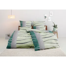 OTTO home Renu Wellen Grün 155 x 220 cm + 40 x 80 cm