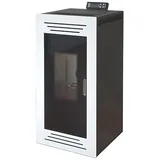 Pelletofen BLAZE "ESC13", weiß (schwarz), Kaminöfen, WLAN Fähig