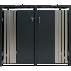 MCW Mülltonnenverkleidung MCW-O67 122 x 84 cm anthrazit