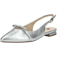 HÖGL "Högl Ballerinas Leder", Damen, silber, Größe 38 EU