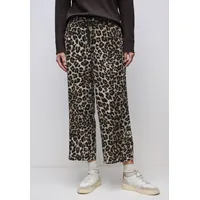 STREET ONE Style Emee Loose Fit Stoffhose Schwarz 36