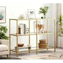 VASAGLE LGT27G Konsolentisch 100x30x75 gold