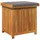 vidaXL Kissenbox 60 x 50 x 61 cm Massivholz Akazie