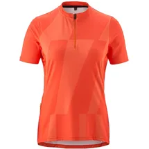 Gonso Damen Adventure Jersey Halfzip Trikot (Größe M, rot)