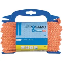 POSAMO PP-Seil Kletterseil 6,0 mm Orange