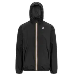 K-way Unisex. K2123ZW Jacke Claude schwarz (XL), Lässig, Nylon, Langarm