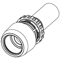 TECE logo-Ax Pressübergang Dimension 16x15mm, Siliziumbronze