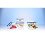 Click`n Store 802320 8tlg. Frischhaltedosen-Set Gefrierdosen 500-2400ml