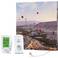 Marmony Infrarotheizung Motiv Heißluftballon 500 W