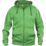 New Wave Basic Hoody Full Zip Grün M
