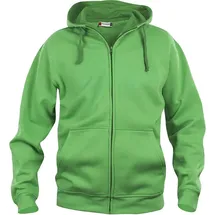 New Wave Basic Hoody Full Zip Grün M