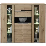 Innostyle Highboard MEMPHIS, 145 x 127 cm - Sideboards, Highboards