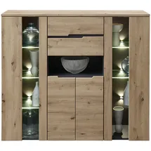 Innostyle Highboard MEMPHIS, 145 x 127 cm - Sideboards, Highboards