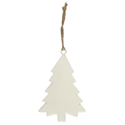 IB Laursen Kleine Figur zum Hängen, Tannenbaum weiss