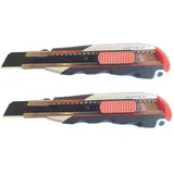 Wuerth Würth 2x 3K Cutter-Messer mit Schieber und Kingenfixierung 18mm