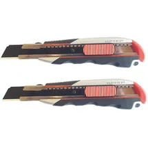 Wuerth Würth 2x 3K Cutter-Messer mit Schieber und Kingenfixierung 18mm