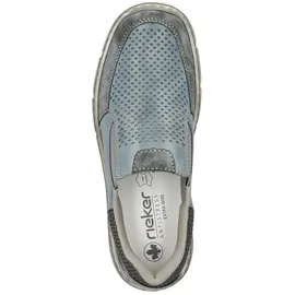 Rieker Herren Slipper Blau 45