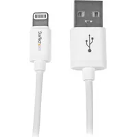 Startech Lightning/USB-Adapterkabel, weiß 1m (USBLT1MW)