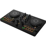 Pioneer DJ AlphaTheta DDJ-FLX2 Kompakter 2-Kanal DJ-Controller, Schwarz