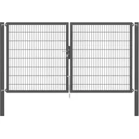 GAH Alberts Doppeltor Flexo Plus anthrazit 300 x 160 cm