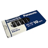 Panasonic 10x MICRO AAA LR03 MN2400 Batterie PANASONIC POWERLINE INDUSTRIAL 1383mAh