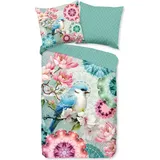 Muller Textil HIP Bettwäsche - 135X200Cm - 100% Baumwolle/Satin - Grün