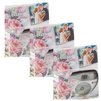 3X 1A PHOTO PORST Einwegkamera AgfaPhoto LeBox Wedding