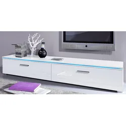 TV-Board HÖLTKEMEYER "Show", weiß, B:180cm H:31cm T:40cm, Sideboards, Breite 120 oder 180 cm