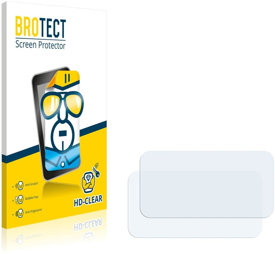 2x BROTECT Schutzfolie für HP Photosmart 7520 Folie Klar Transparent