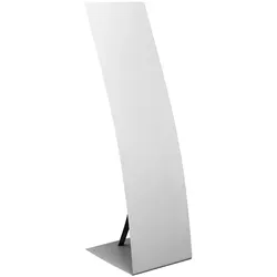 Informationsdisplay "Curve", Metall, alu-silber