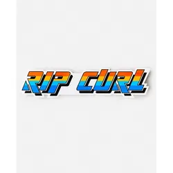 RipCurl Logo Stickers yellow (10) TU