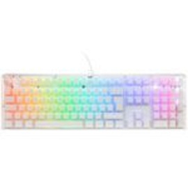 Ducky One 3 Aura White LEDs RGB, MX RGB BROWN, USB, QWERTY US Englisch Weiß