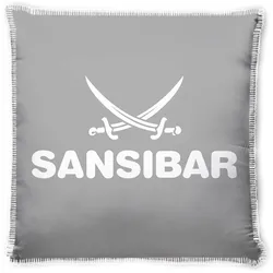 Kissenhülle SANSIBAR DOUBLE - silber