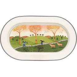 Design Naif Platte 34 cm oval