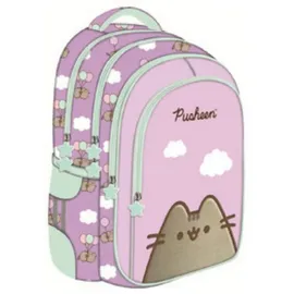 Goldkids - Rucksack Schulrucksack Teenager Kinderrucksack für Jungen und Mädchen Ranzen Tornister Schulltasche Pusheen Motiv