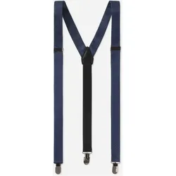 Hosenträger MONTI "ERNESTO", Damen, blau, Kunstfaser, Hosenträger, mit festlicher Tupfen-Optik