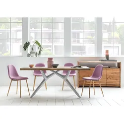 Tischplatte 100x220 Mangoholz Esstisch Schreibtisch DIY Esszimmer Küche Tisch